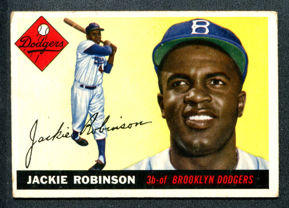 1955 Topps #50 Jackie Robinson VG-EX