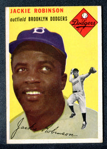 1954 Topps #10 Jackie Robinson VG-EX