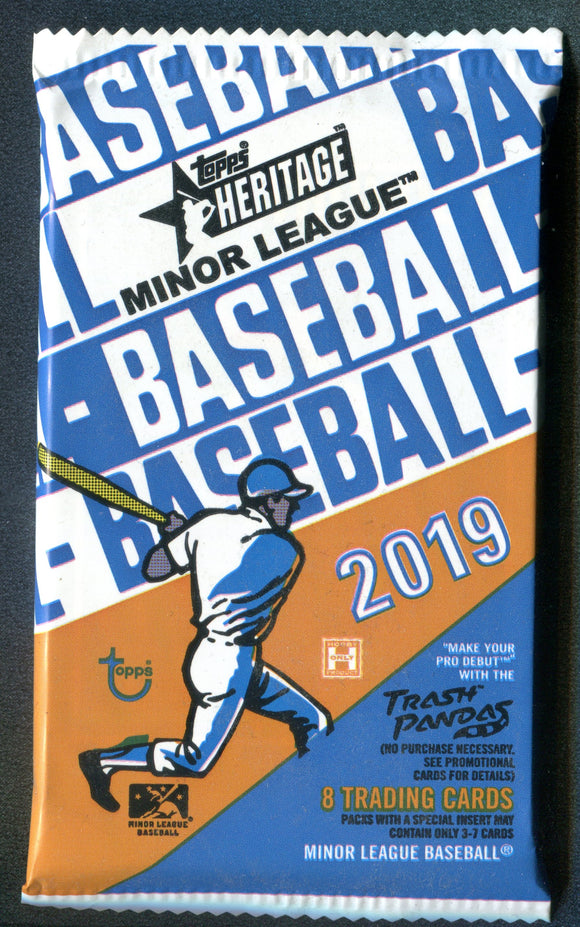 2019 Topps Heritage Minor League Baseball Hobby Pack