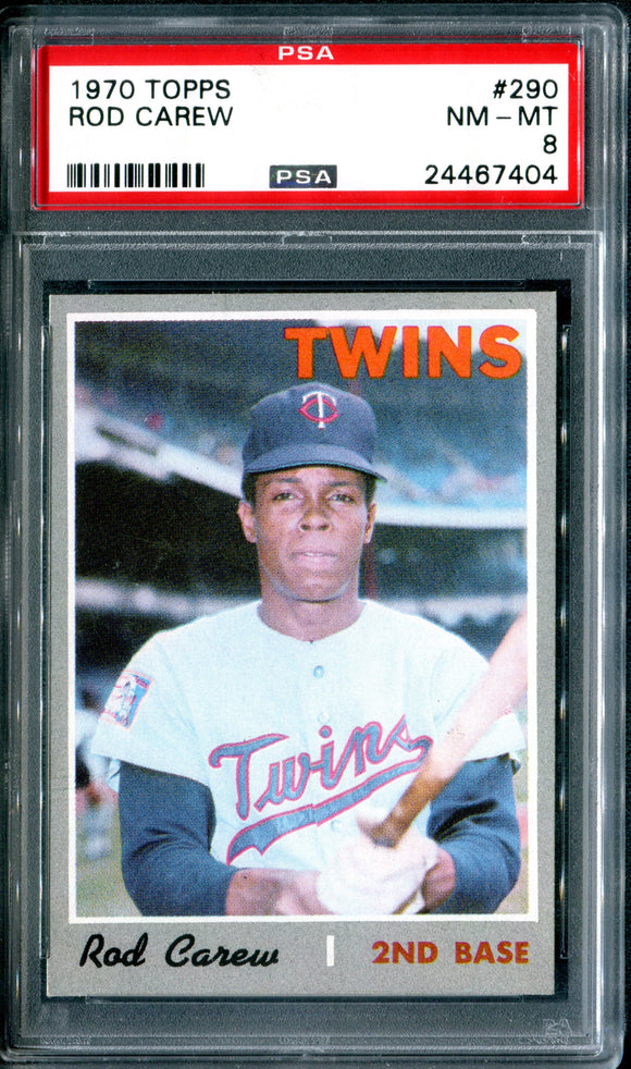 PSA8 1970 Topps #290 Rod Carew