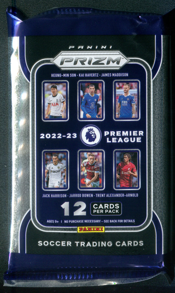 2022-23 Panini Prizm Premier League Soccer Hobby Pack