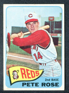 1965 Topps #207 Pete Rose EX