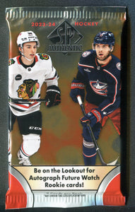 2023-24 Upper Deck SP Authentic Hockey Hobby Pack