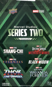 2024 Upper Deck UD Marvel Studios Series Two 2 Cinematic Hobby Box **SALE