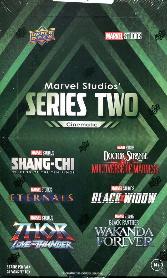2024 Upper Deck UD Marvel Studios Series Two 2 Cinematic Hobby Box **SALE