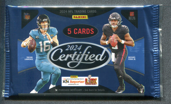 2024 Panini Certified Football Hobby Pack