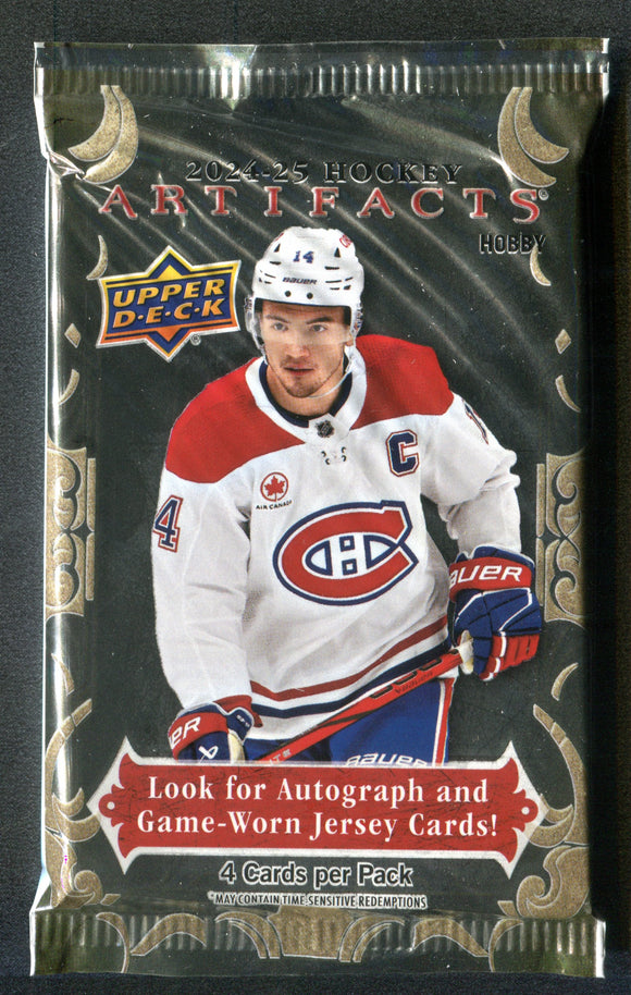 2024-25 Upper Deck UD Artifacts Hockey Hobby Pack **SALE