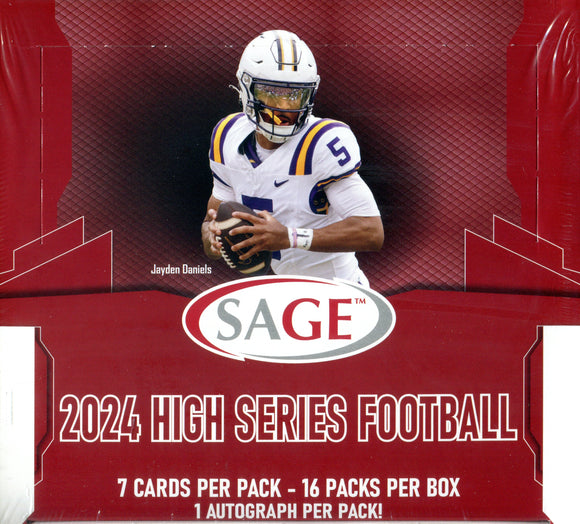2024 Sage Hit High Series Football Hobby Box