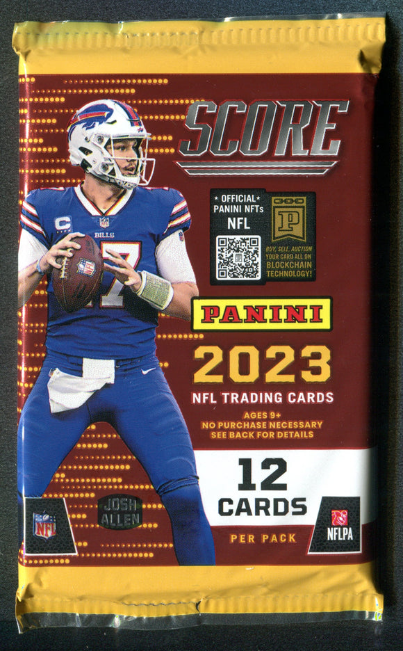 2023 Score Football Retail Pack