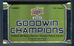2024 Upper Deck UD Goodwin Champions Hobby Pack