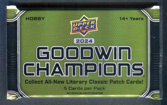 2024 Upper Deck UD Goodwin Champions Hobby Pack