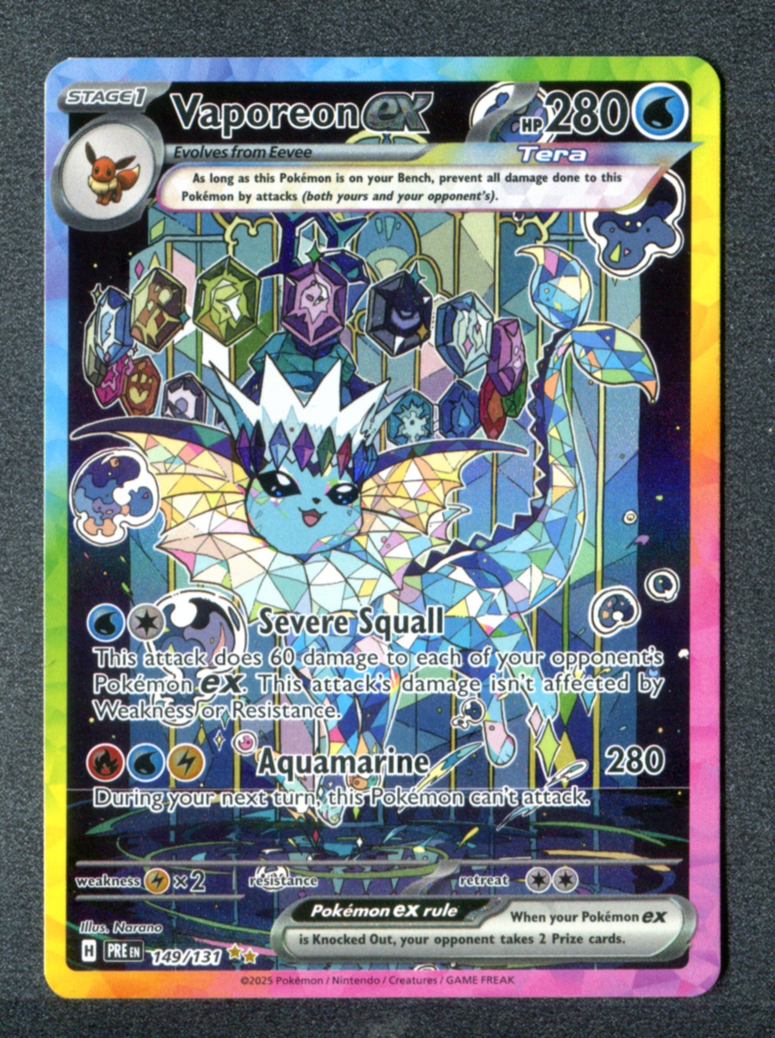 2025 Pokemon Scarlet and Violet Prismatic Evolutions 149/131