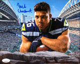 Zach Charbonnet Autographed 8x10 Seattle Seahawks Photograph A JSA