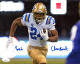 Zach Charbonnet Autographed 8x10 UCLA Bruins Photograph JSA