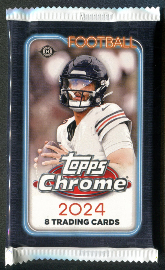 2024 Topps Chrome Football Hobby Pack