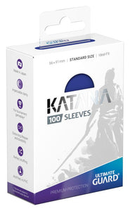 Ultimate Guard Standard Size Katana Sleeves Blue 100ct