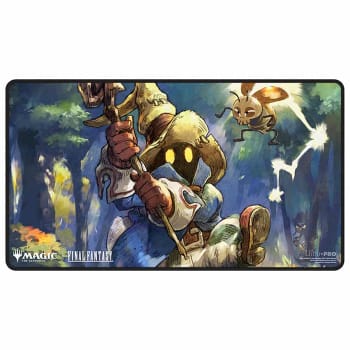 MTG UltraPro Playmat: Universes Beyond: Final Fantasy Black Stitched Premium - Vivi Ornitier
