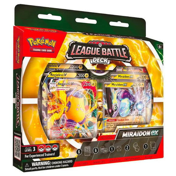 Pokemon Miraidon ex League Battle Deck Northwest Sportscards Pokemon Miraidon ex League Battle Deck Northwest Sportscards