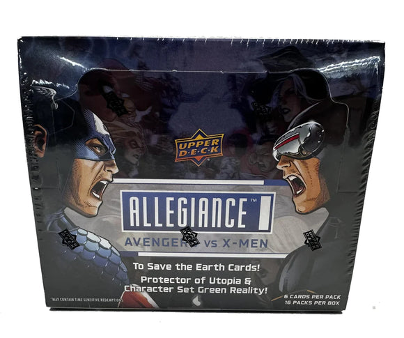 Upper Deck UD Marvel Allegiance: Avengers vs. X-Men Hobby Box