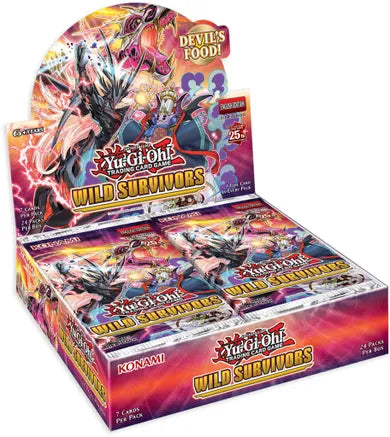 Yugioh Wild Survivors 1st Edition Booster Box