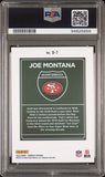 2023 Donruss Downtown #7 Joe Montana PSA 9