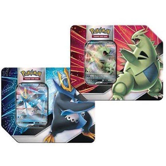 Pokemon V Striker Tin Tyranitar or Empoleon