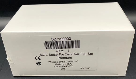 MTG Battle for Zendikar: Complete Set Premium Foil