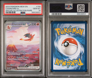 Charizard ex #199 151 S.I.R. PSA 10 (98638653)