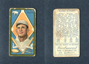 1911 T205 Gold Border #143 Danny Murphy (Piedmont)