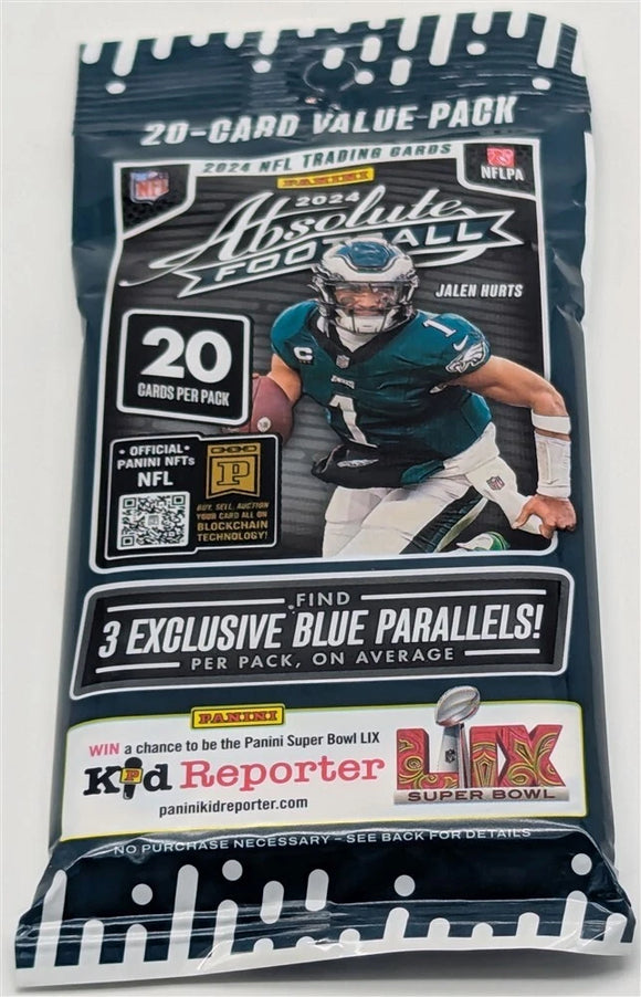 2024 Panini Absolute Football Jumbo/ Fat Pack
