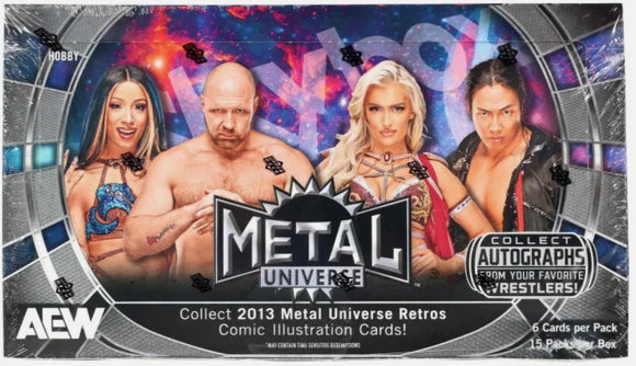 2025 Upper Deck AEW Skybox Metal Universe Hobby Box