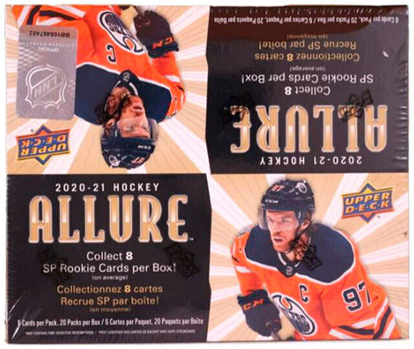 2020-21 Upper Deck UD Allure Hockey Retail Box