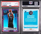 2020 PANINI DONRUSS OPTIC #151 ANTHONY EDWARDS HYPER PINK PSA 10