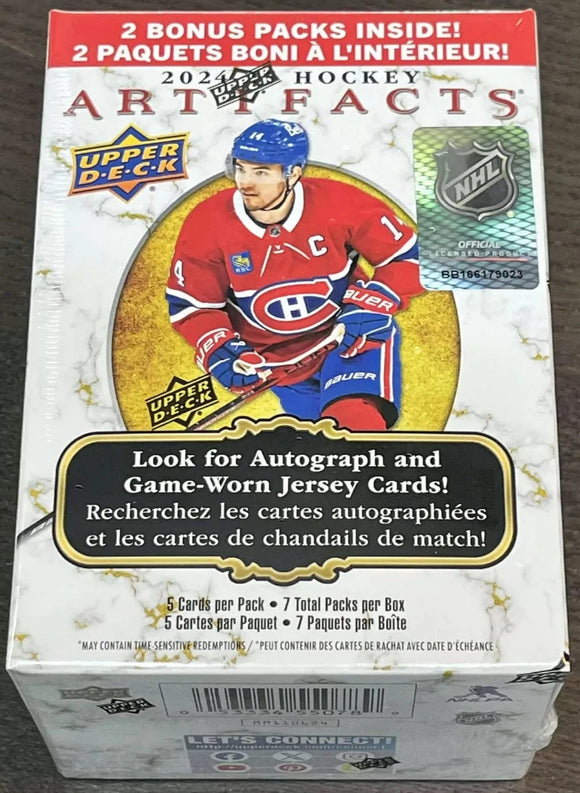 2024-25 Upper Deck UD Artifacts Hockey Retail Blaster Box
