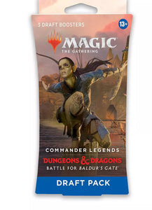 MTG Commander Battle for Baldur's Gate Draft Booster Pack