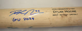 Dylan Moore Signed Game Used Baseball Bat #4