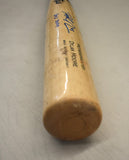 Dylan Moore Signed Game Used Baseball Bat #4
