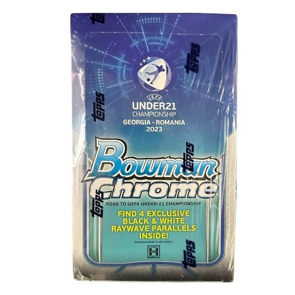 2022 Bowman Chrome Road to UEFA Under 21 European Championship Soccer LITE Box
