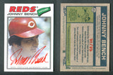 2026 Topps Heritage Real One Autographs Red Ink #77ROJB Johnny Bench /77
