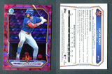 2026 Bowman Chrome Prospects Bubble Gum Refractors #BCP111 Carson Benge
