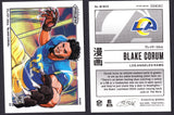 2024 Panini Prizm Manga Horizontal #4 Blake Corum (NM-Near Mint)