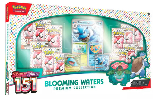 Pokemon Scarlet & Violet 151 Blooming Waters Premium Collection Box