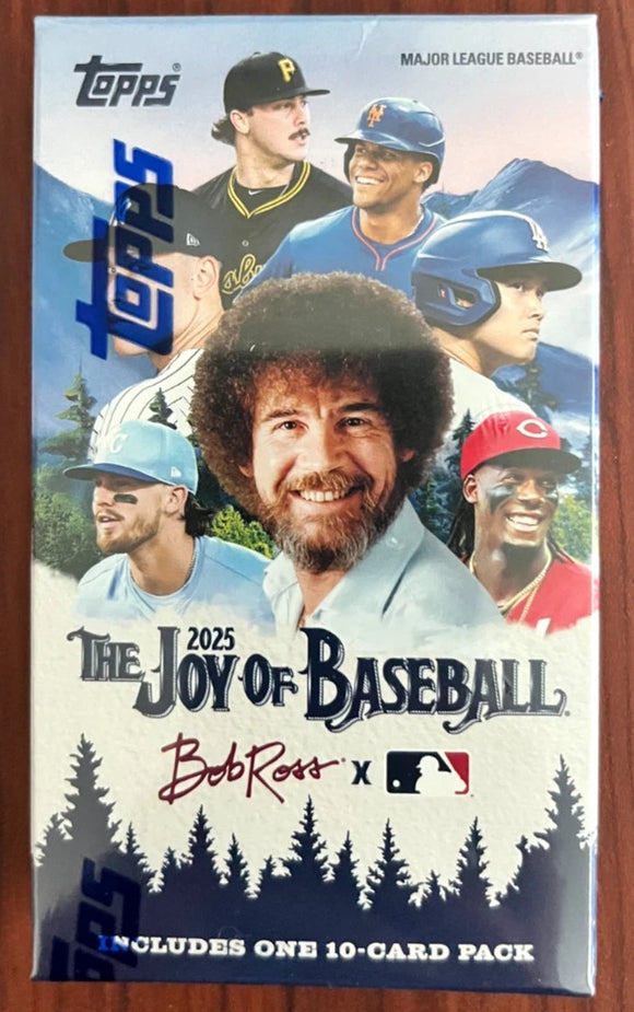 2025 Topps BOB ROSS The Joy of Baseball Happy Little Box