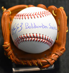 Eugenio Suarez Signed MLB Baseball with "Bolibomba" Inscription JSA
