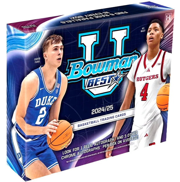 2024-25 Bowman University Best Basketball Hobby Box