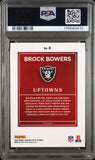 2024 Donruss Optic Uptowns #8 Brock Bowers PSA 10