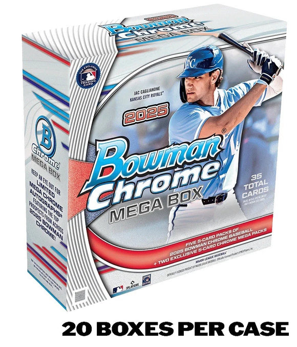 2025 Bowman Chrome Baseball Mega Box
