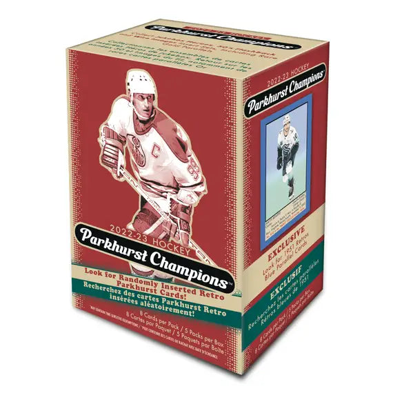 2022-23 Upper Deck UD Parkhurst Champions Hockey Retail Blaster Box