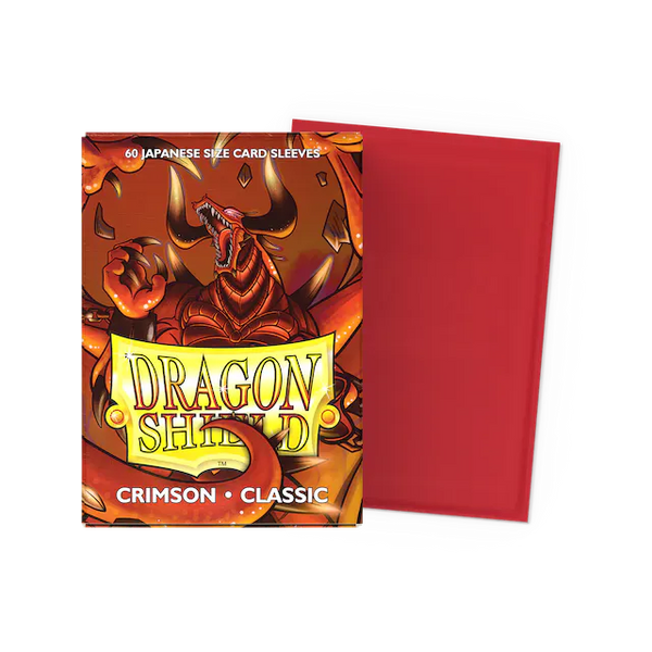 Dragon Shield Sleeves Crimson Classic Japanese 60ct – Northwest Sportscards