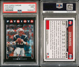 2008 Topps Chrome XFractor #TC163 Tom Brady PSA 9